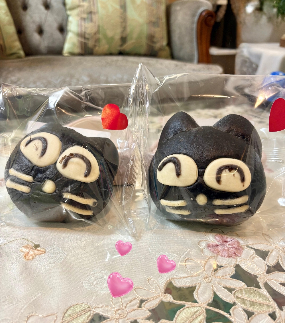 可愛い黒ねこ🐈⬛バレンタイン