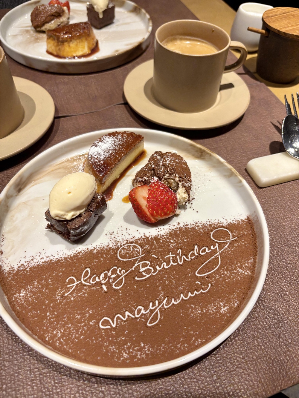 誕生日お祝いして頂きました💓